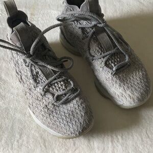 Nike LeBron grey city wolf gold